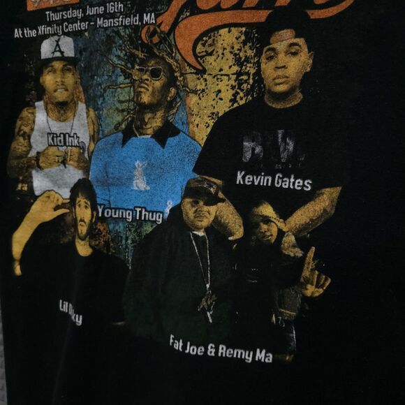 Summer Jam Concert Tshirt SzM Tee Hip Hop Fetty Wap 50 Cent Dolla $ign Fabolous - Picture 12 of 16
